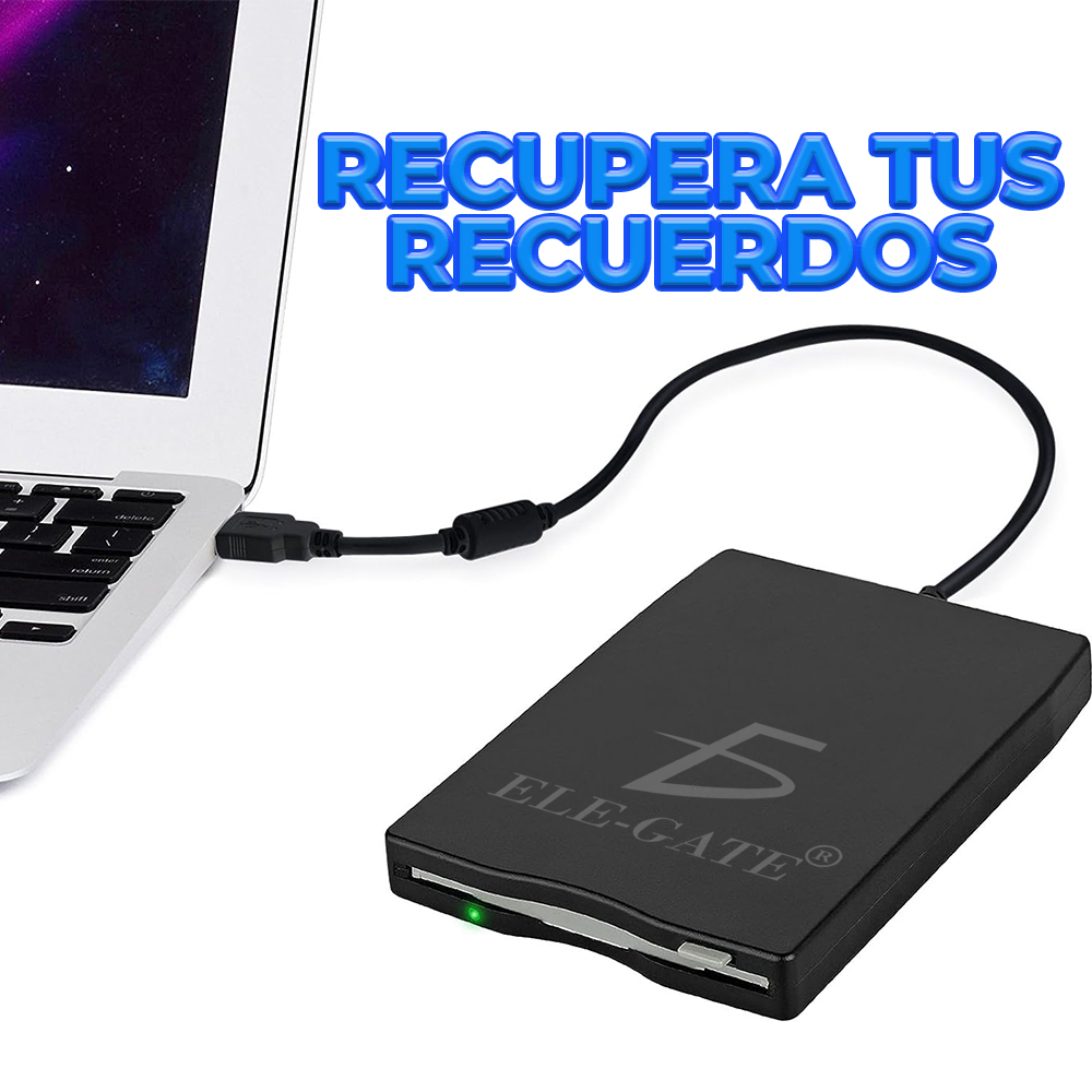 Unidad de Disquete Externa USB de 3.5 Pulgadas - Portátil y Conveniente - Image 4