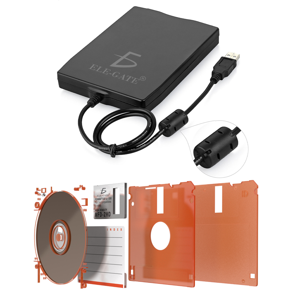 Unidad de Disquete Externa USB de 3.5 Pulgadas - Portátil y Conveniente - Image 2