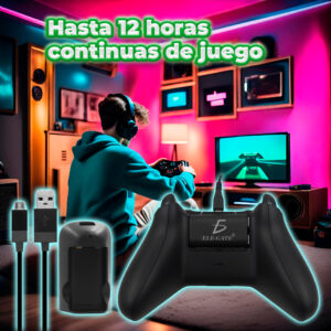 Kit de Carga y Juego Compatible con Xbox One