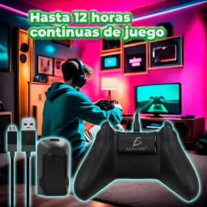 Kit de Carga y Juego Compatible con Xbox One