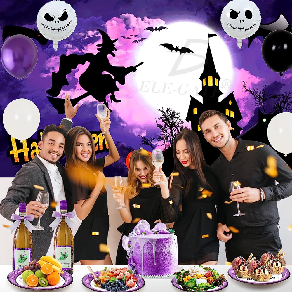 Kit de decoración de Halloween - Suministros para cumpleaños