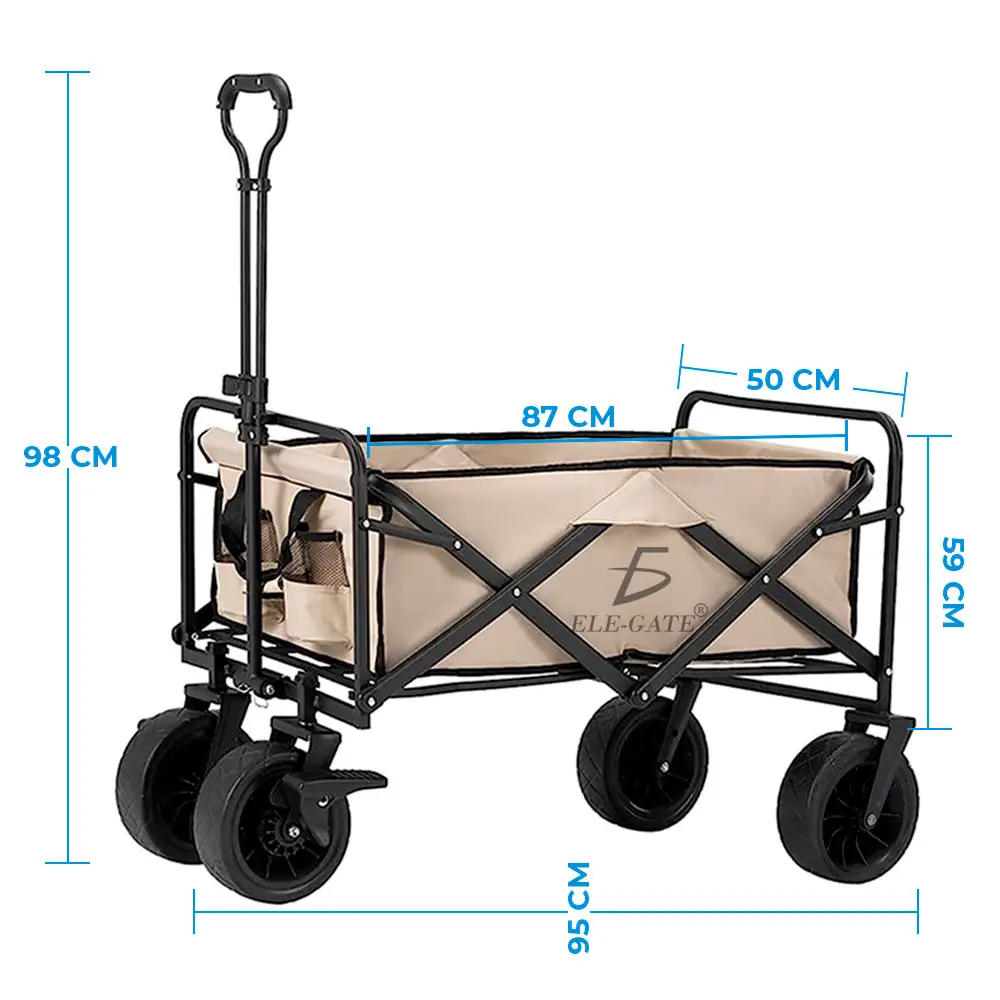 Carro Utilitario Plegable para Exteriores: Versatilidad y Resistencia para tus Actividades al Aire Libre - Imagen 2