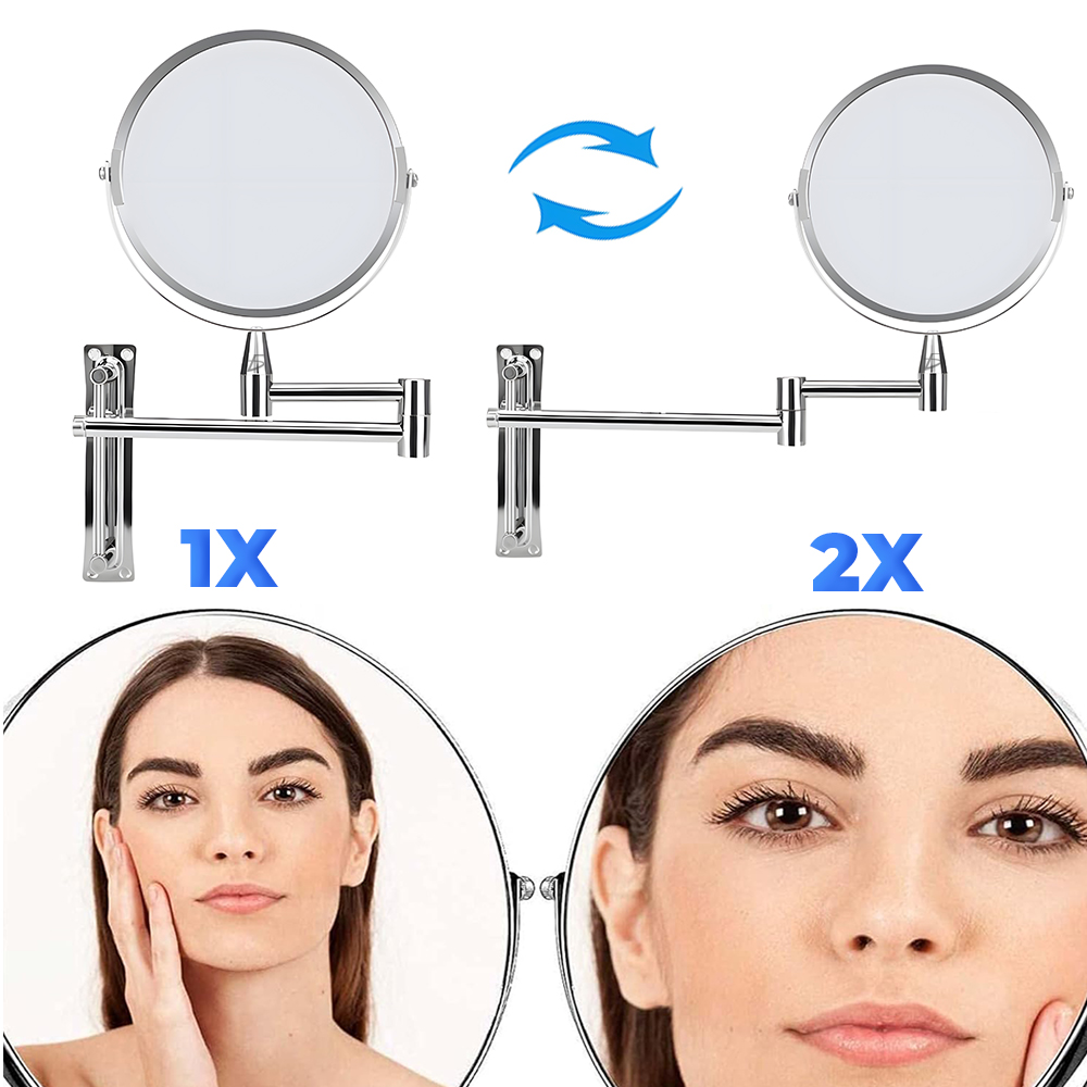 Espejo de Tocador Doble Cara Montado en Pared - Image 5