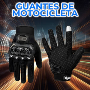 Guantes de Motociclismo con Protección Anticaídas y Dedo Táctil