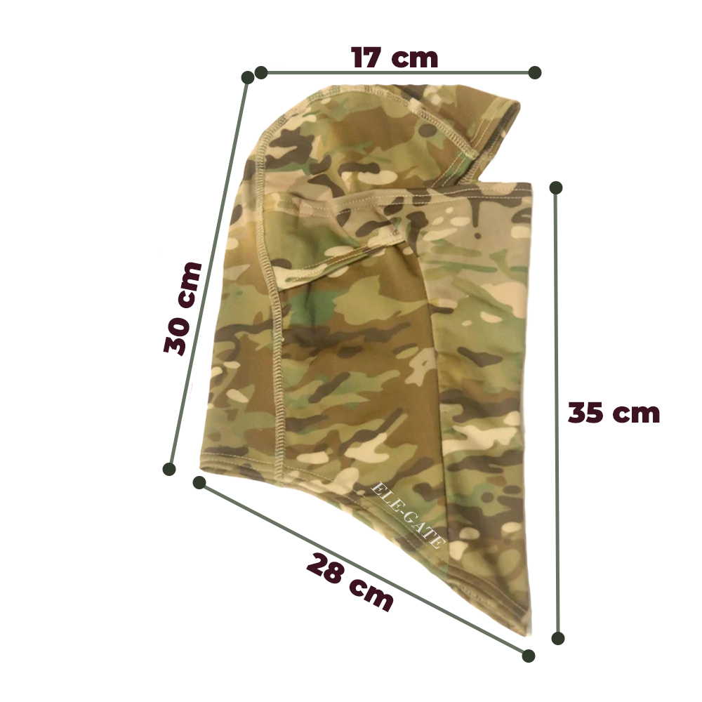 Pasamontañas militar camuflajeado para exteriores - Image 5