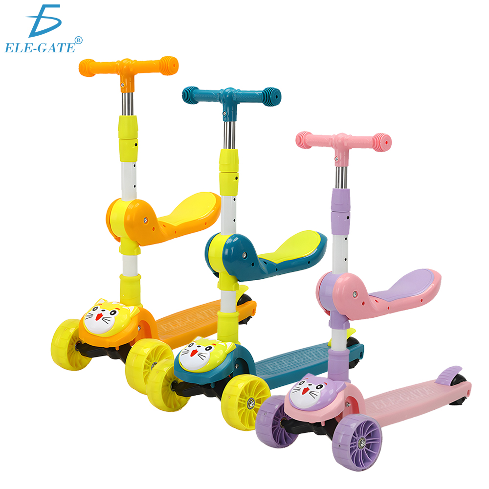 Scooter con Asiento Extraíble y Ajustable: ¡Diversión y Seguridad en Movimiento!