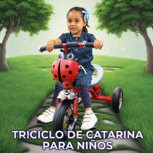 Triciclo de Catarina Ruedas de Plástico