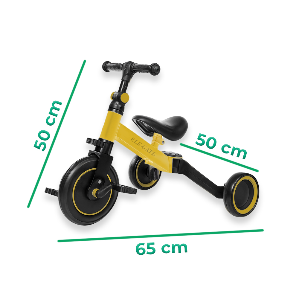Triciclo 3 en 1 Ideal para que tu Pequeño Adquiera Equilibrio y Domine la Bicicleta - Image 4