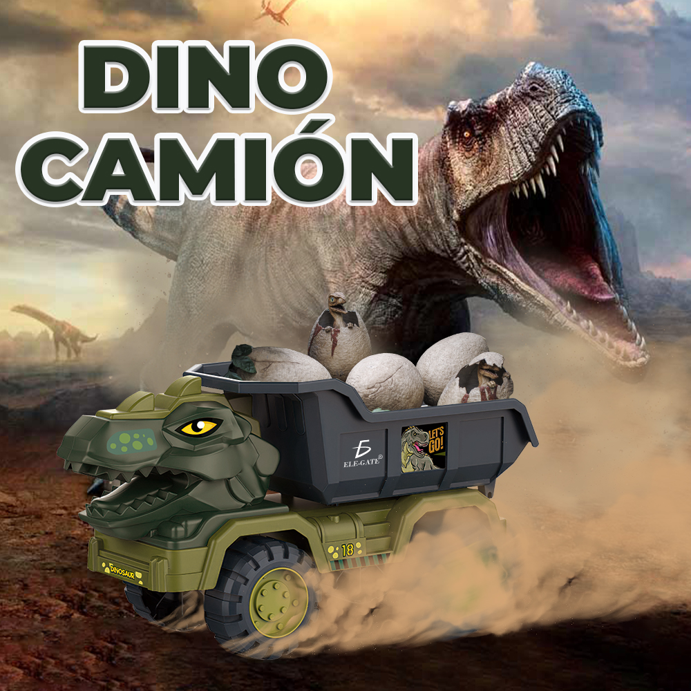 Coche de Fricción con Forma de Dinosaurio
