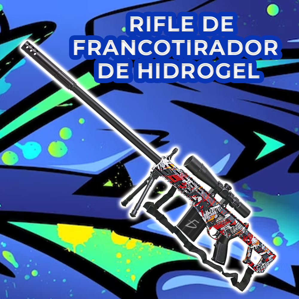Pistola de Hidrogel de Larga Distancia con Mira y Silenciador