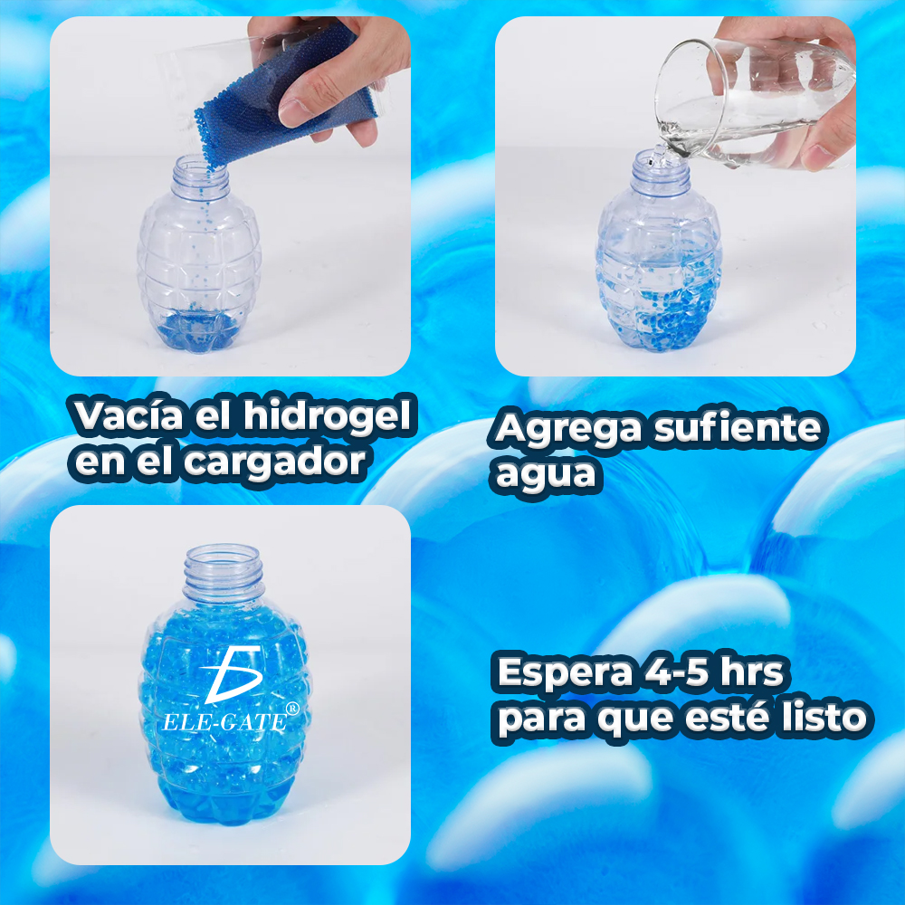 Ametralladora Automática Blaster con Balas de Hidrogel - Image 3