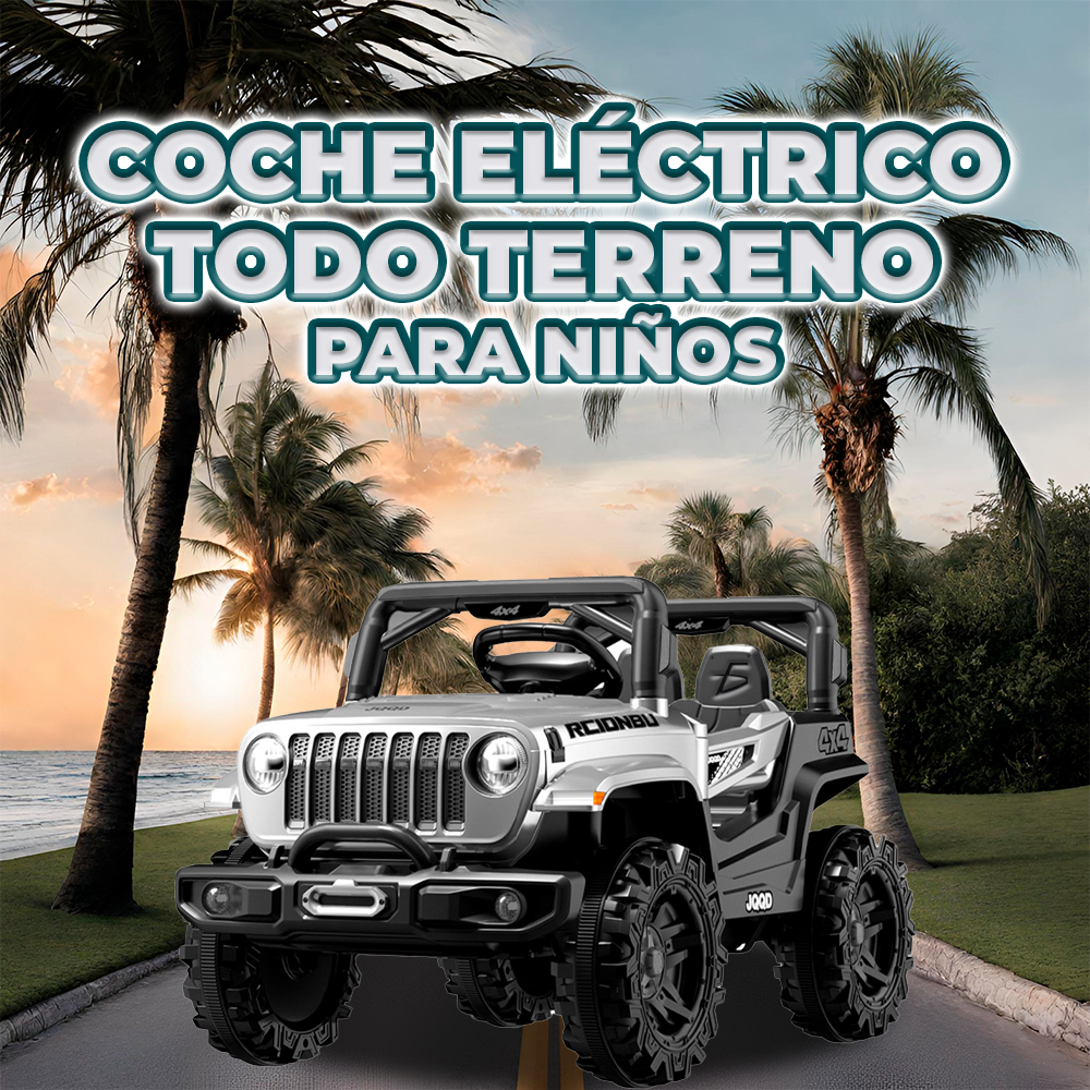 Coche Todo Terreno a Batería 4x4 para Niños