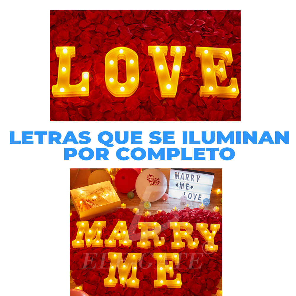 Corazón en 3D de Luz Led Luz Cálida. - Image 6