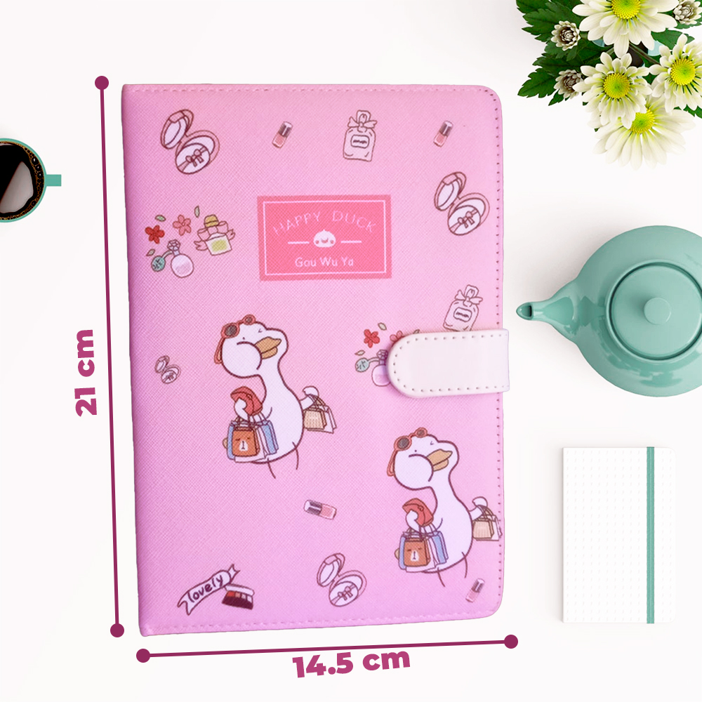 Libreta con Diseño Kawaii con 100 hojas con Broche Imantado - Image 4