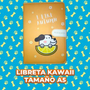 Libreta Kawaii A5 con Portada Acolchada y Texturizada