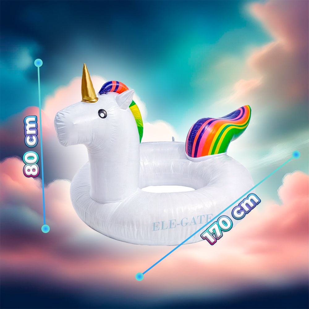 Flotador Inflable para Piscina de Unicornio - Image 4