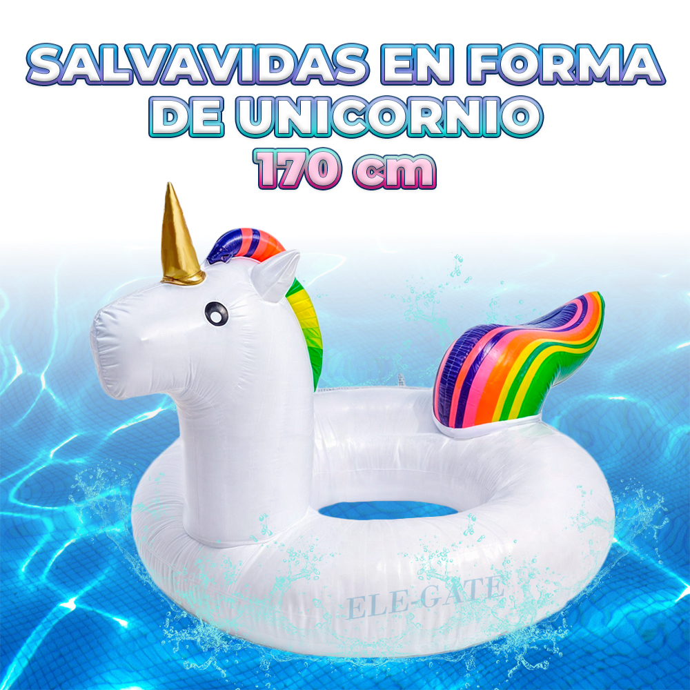 Flotador Inflable para Piscina de Unicornio - Image 2