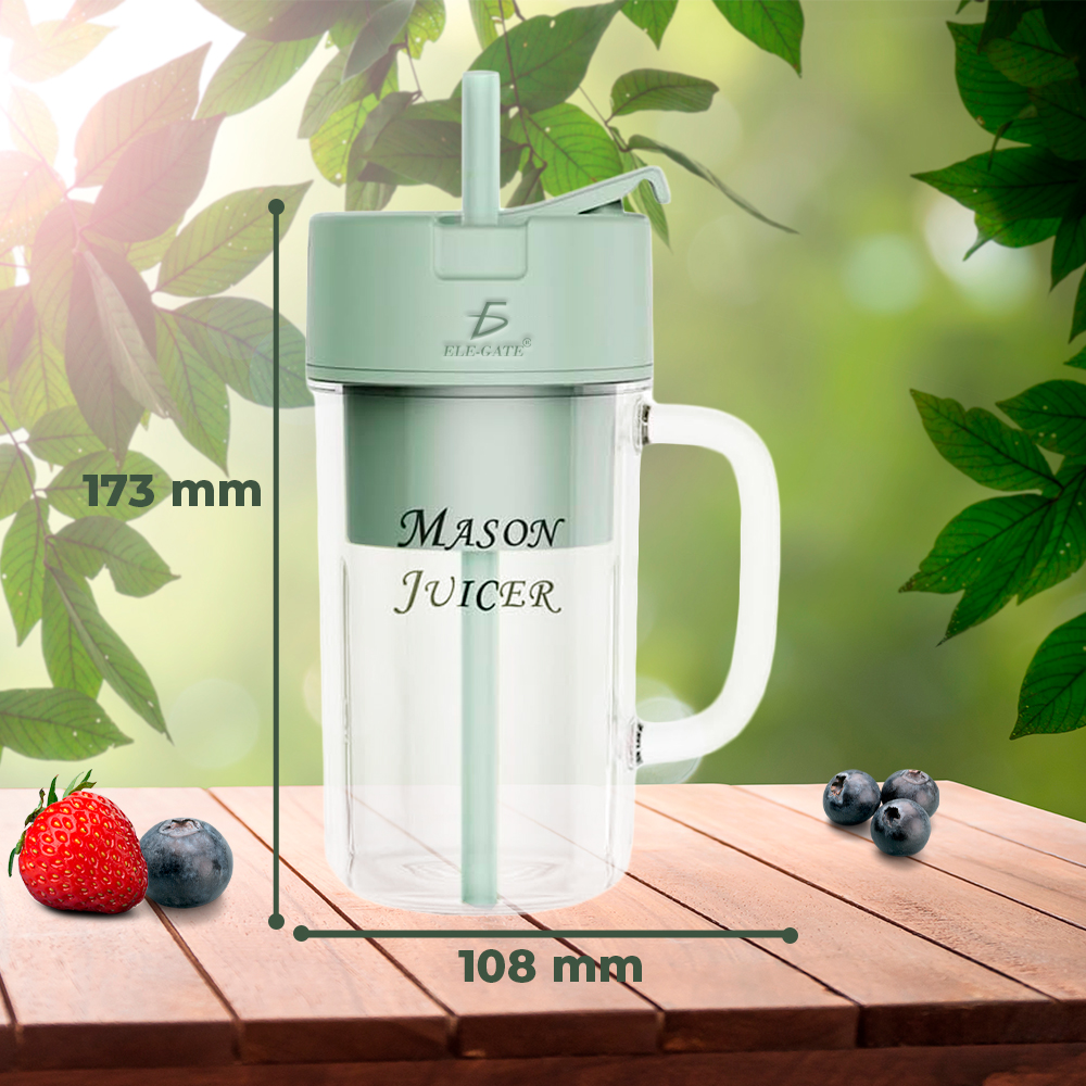 Licuadora Portátil de Taza Exprimidora Recargable - Máquina Mezcladora de Frutas para Viajes - Image 2