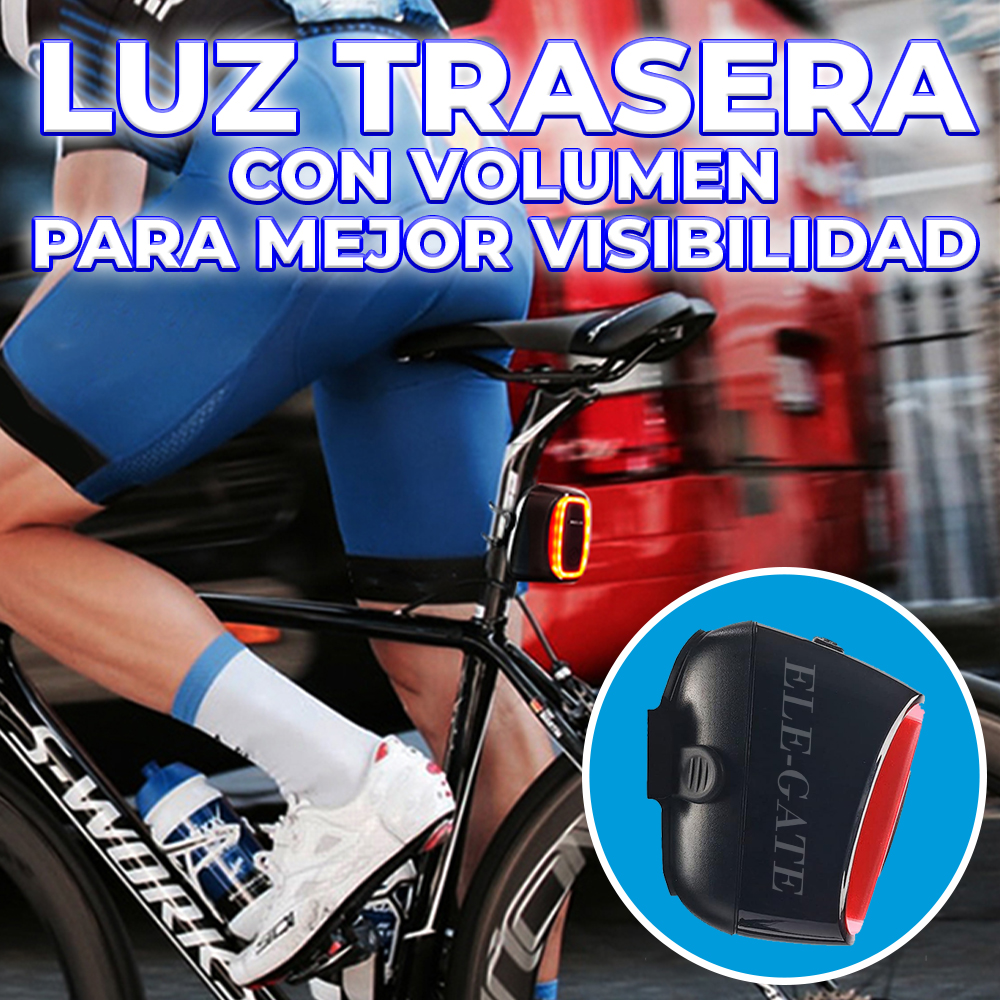 Lámpara Trasera Para Bicicleta Roja