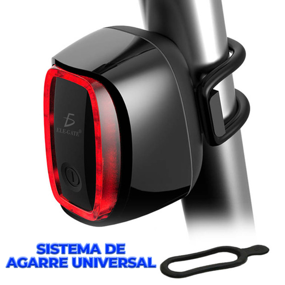 Lámpara Trasera Para Bicicleta Roja - Image 3