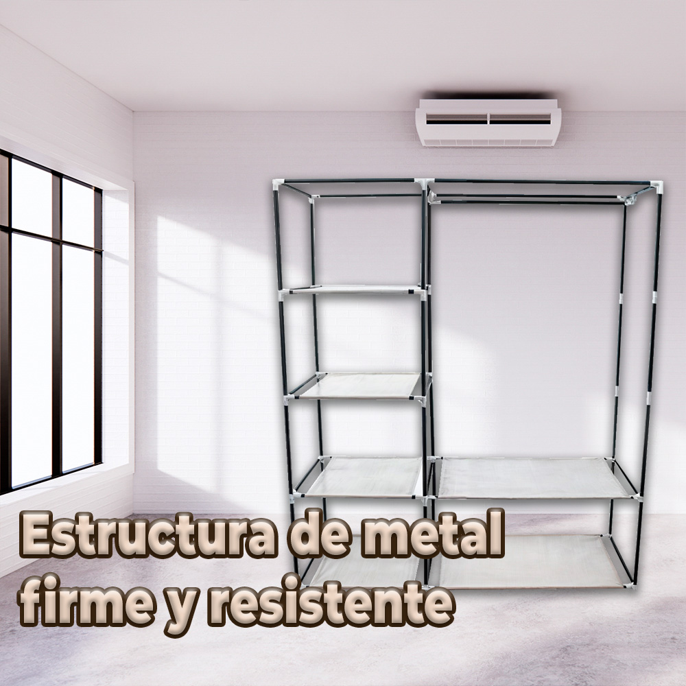 Closet Organizador de Tela con Estructura de Metal - Image 3
