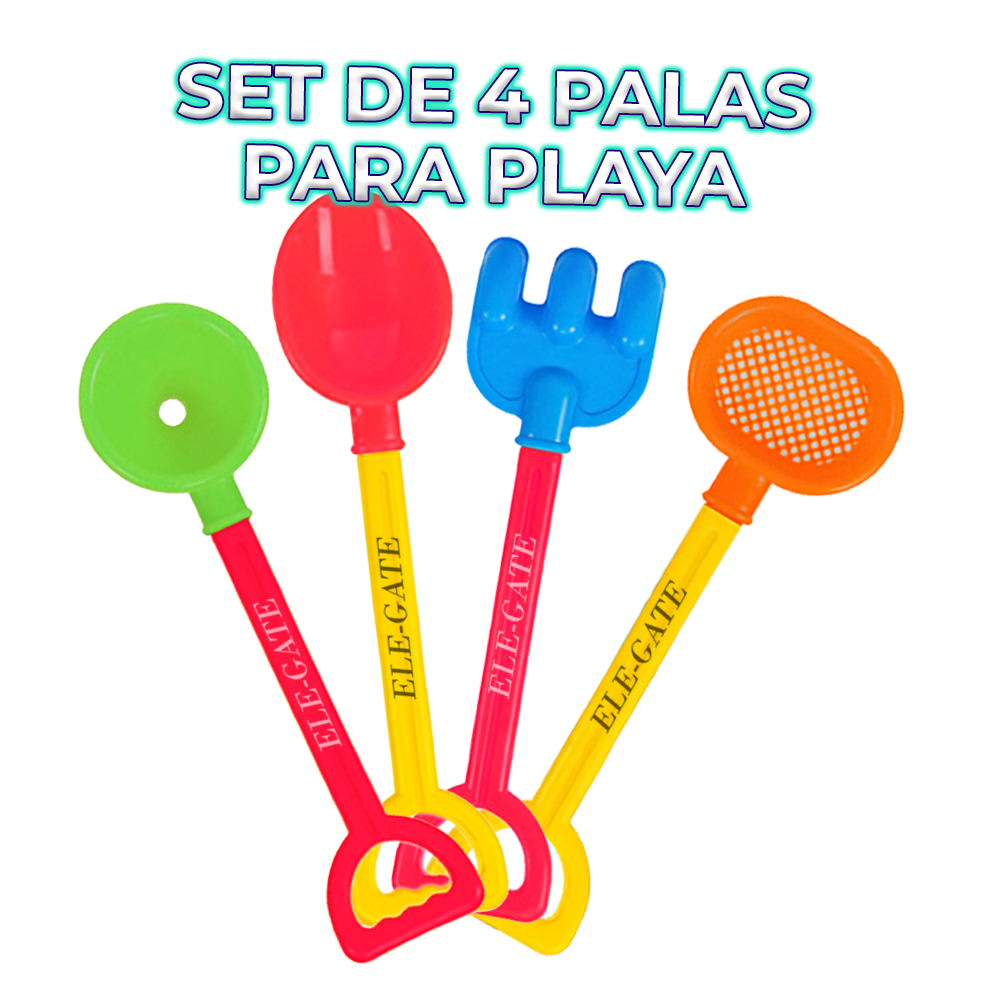 Set de 4 Palas para Playa - Image 3