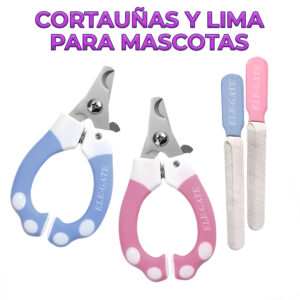 Corta Uñas Con Lima Tipo Alicate, Para Perros Y Gatos