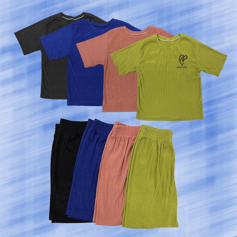 Coordinado Monocromático de Short y Camisa Ombliguera - Image 6