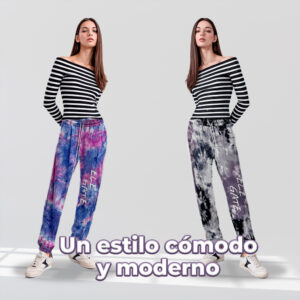 Joggers Tie Dye con Cinta Ajustable