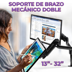 Soporte de Pantalla Doble