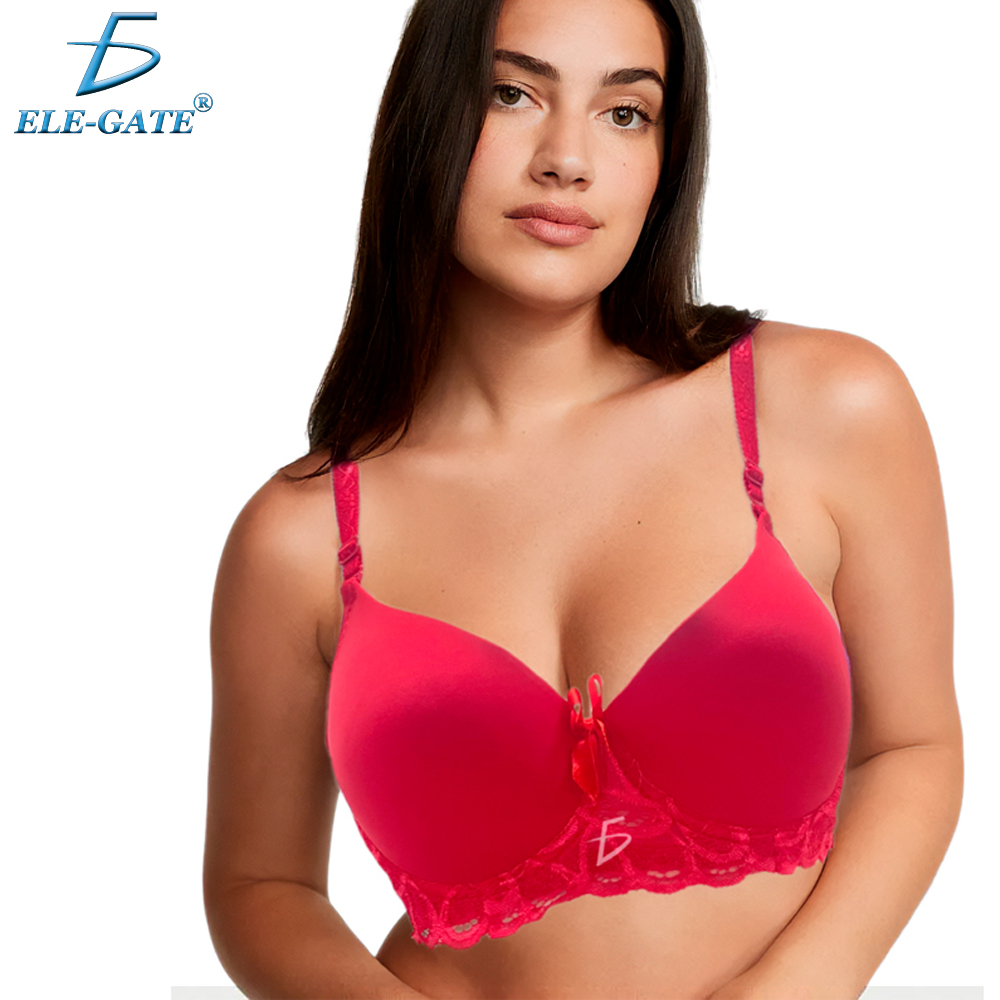Brasier con Encaje de Espalda de 3 Broches