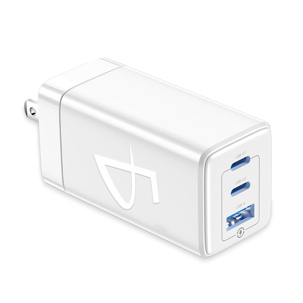 Cargador 3 en 1 de Carga Rápida de 65W con Chip GaN y Puertos USB, C1 y C2 - Image 3