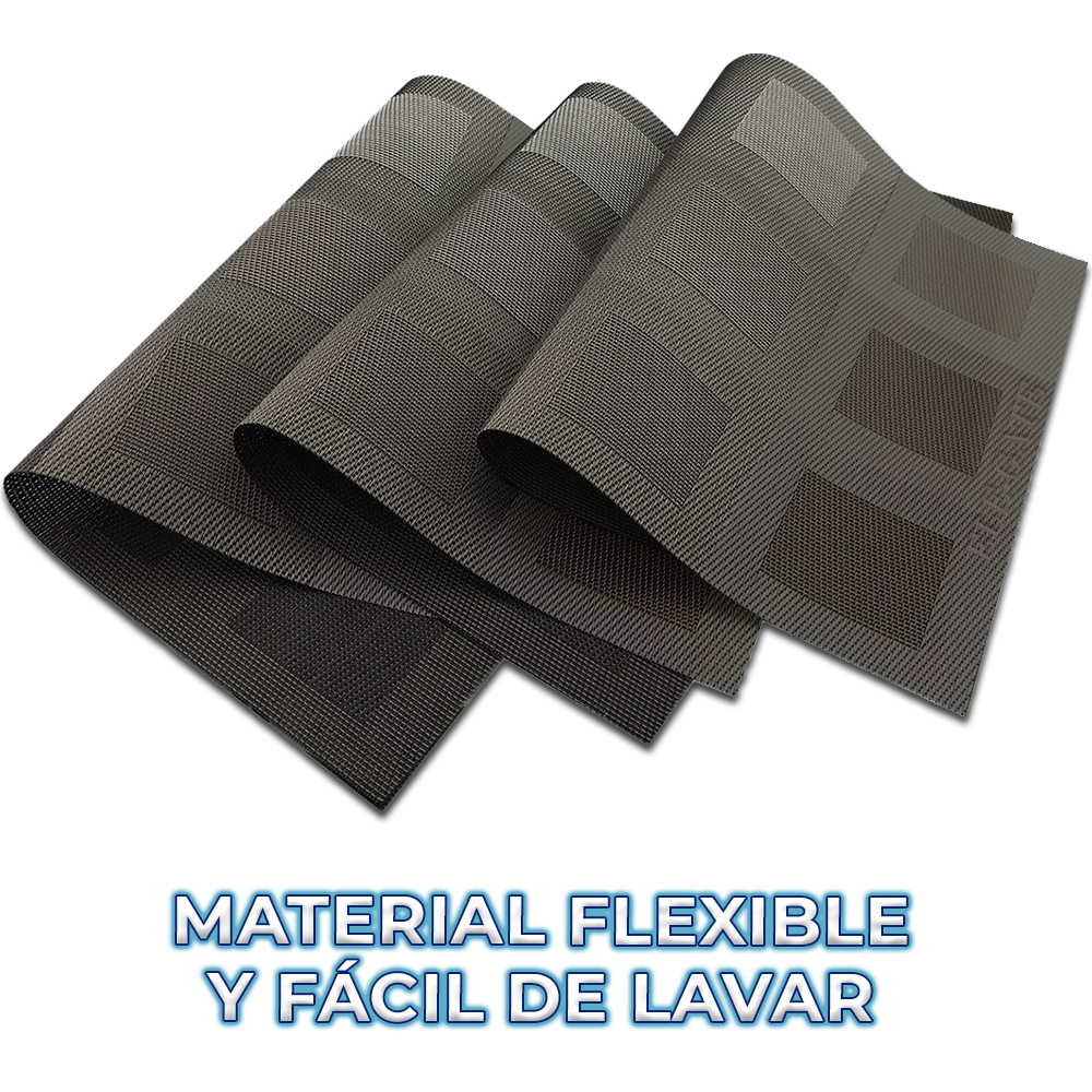 Juego de 10 Manteles Individuales para Mesa de Comedor - Image 5