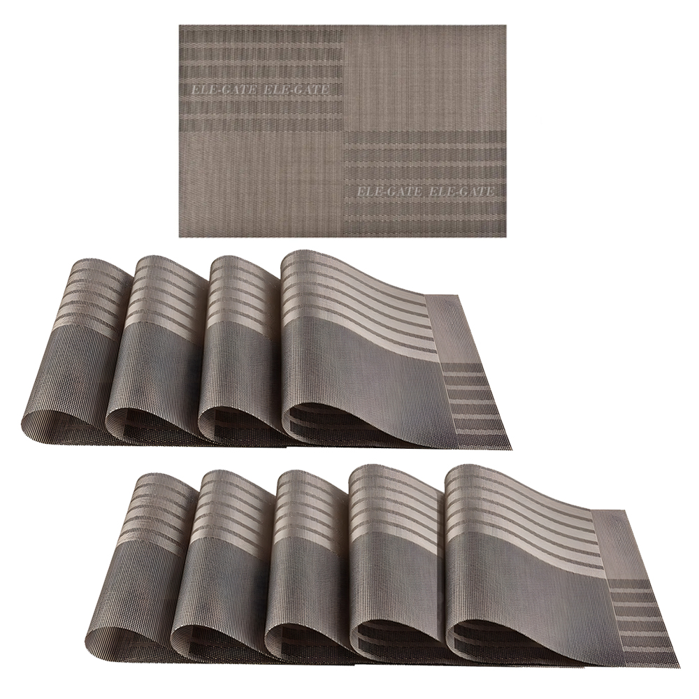 Juego de 10 Manteles Individuales para Mesa de Comedor