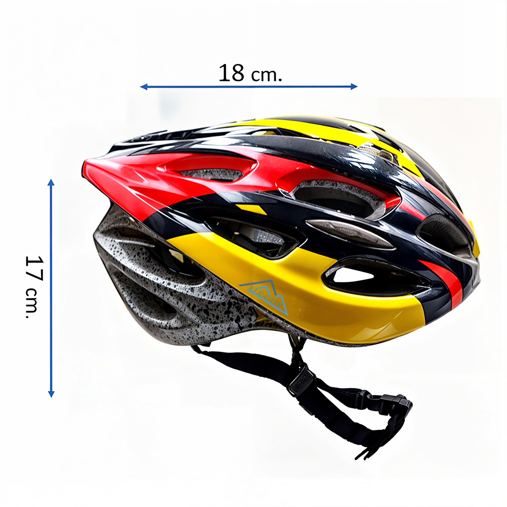 Casco de Seguridad para Ciclismo o Scotter con Diseño Aerodinámico y con Sistema de Ajuste Clip - Image 4