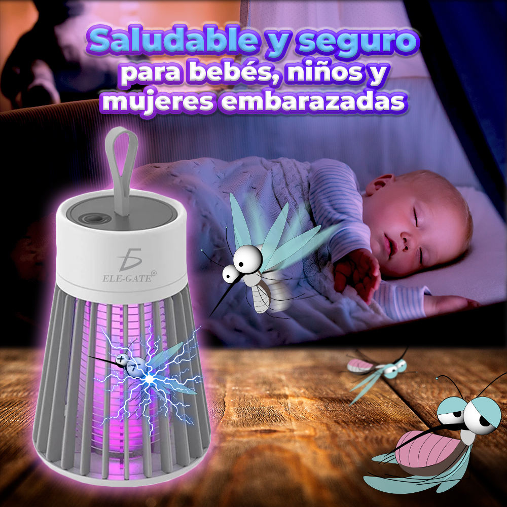 Lámpara Eléctrica UV para Matar Mosquitos