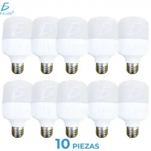 Paquete de 10 Focos Leds Super Potentes de 15W 6500K