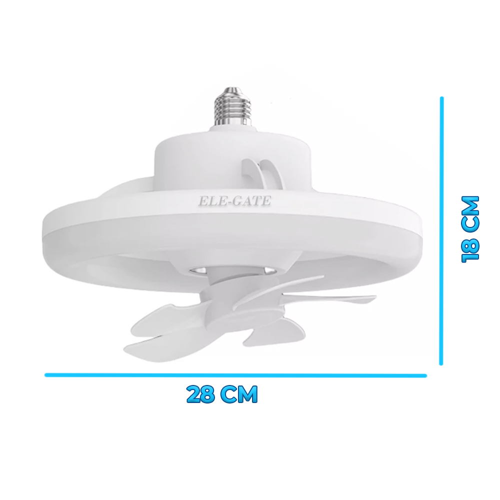Ventilador de Techo con Luz Led con Tres Temperaturas de Color - Image 4