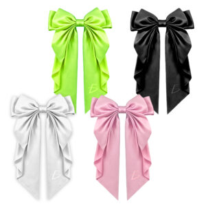 Moño Gigante 40 CM con Clip en 4 Colores Vibrantes