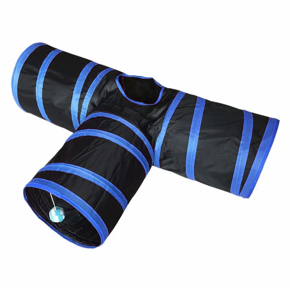 Túnel en Forma de T con Tres Salidas para Gato - Image 4