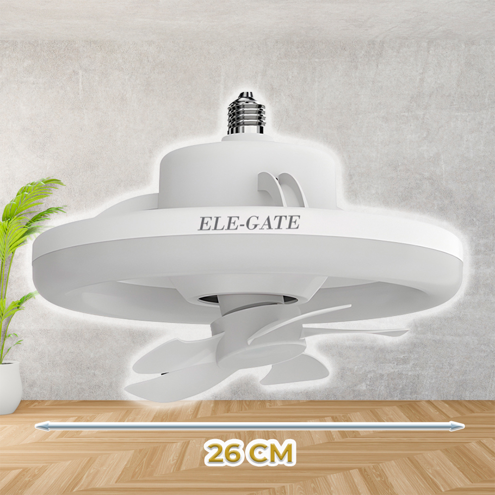 Lampara Led Potente de 30W con Ventilador de 15W Conexión Socket Tradicional - Image 4