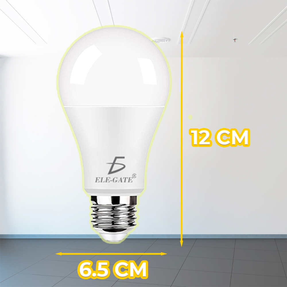 Paquete de 10 Focos Led de 9W Luz Fría de 6500 K - Image 3
