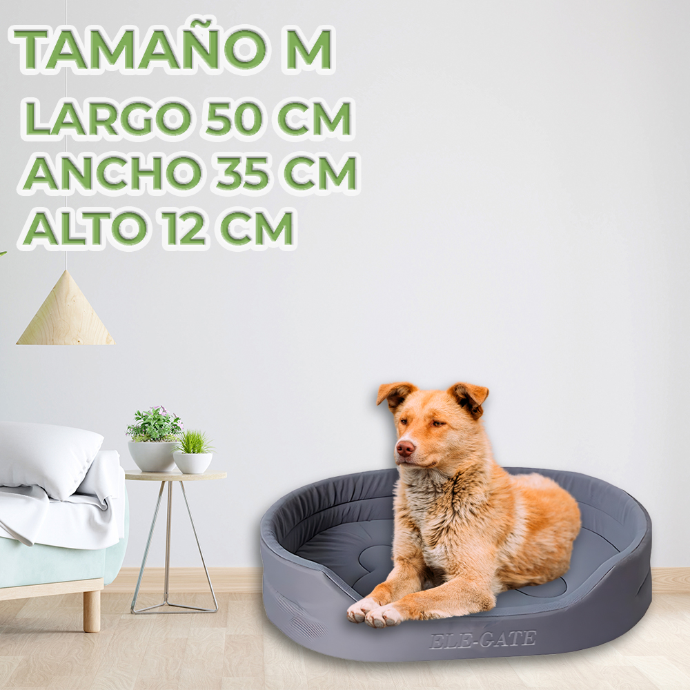 Cama Acolchada para Perro de Raza Mediana Suave Duradera y Fácil de Limpiar - Image 2