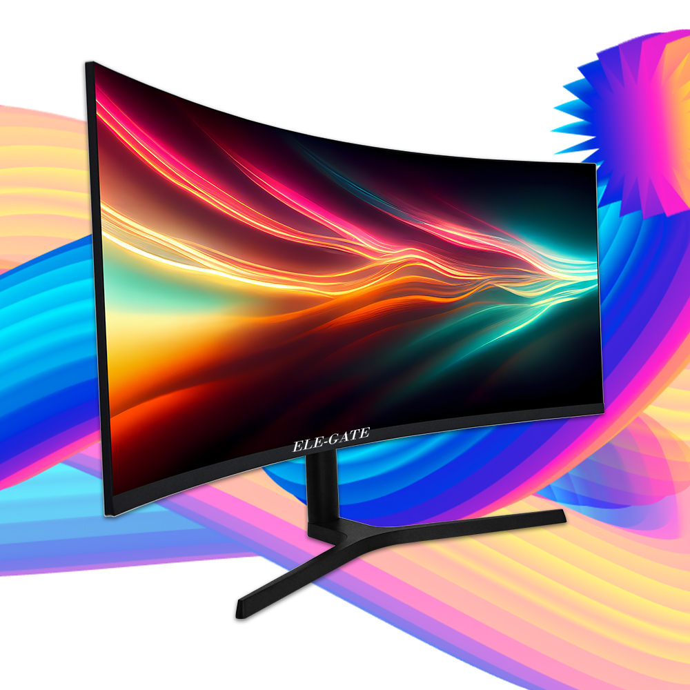 Monitor de 34 Pulgadas Pantalla Curva LED 180Hz Gamer Pantalla Ancha 4K