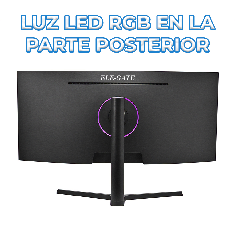 Monitor de 34 Pulgadas Pantalla Curva LED 180Hz Gamer Pantalla Ancha 4K - Image 2