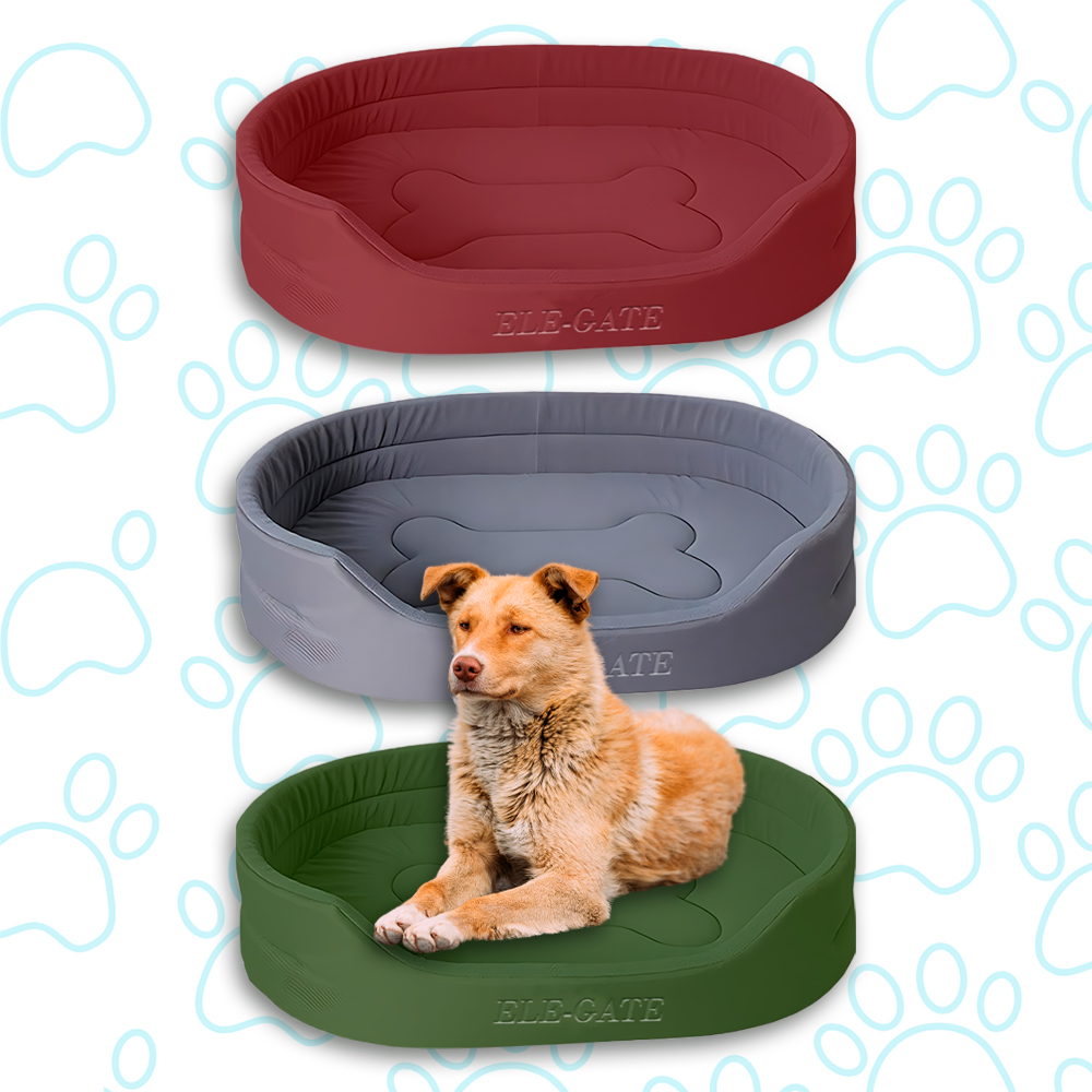 Cama Acolchada para Perro de Raza Mediana Suave Duradera y Fácil de Limpiar - Image 5