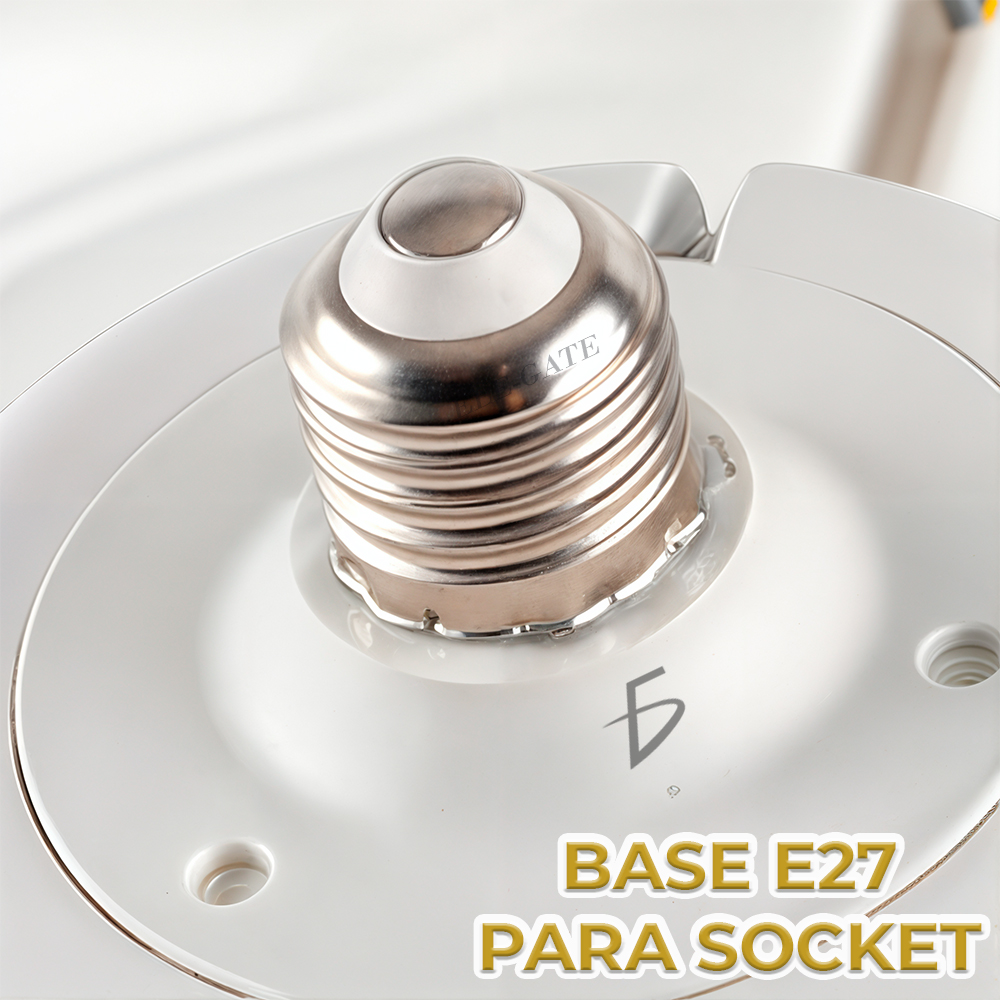 Lampara Led Potente de 30W con Ventilador de 15W Conexión Socket Tradicional - Image 3