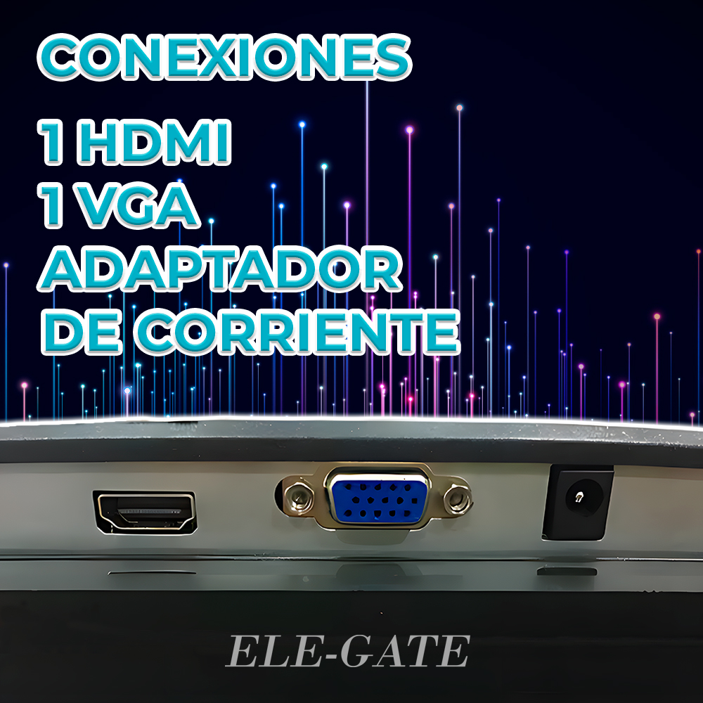 Monitor 27″ 75Hz Full HD 1K Ultra-Delgado con Cero Marcos Negro - Image 2