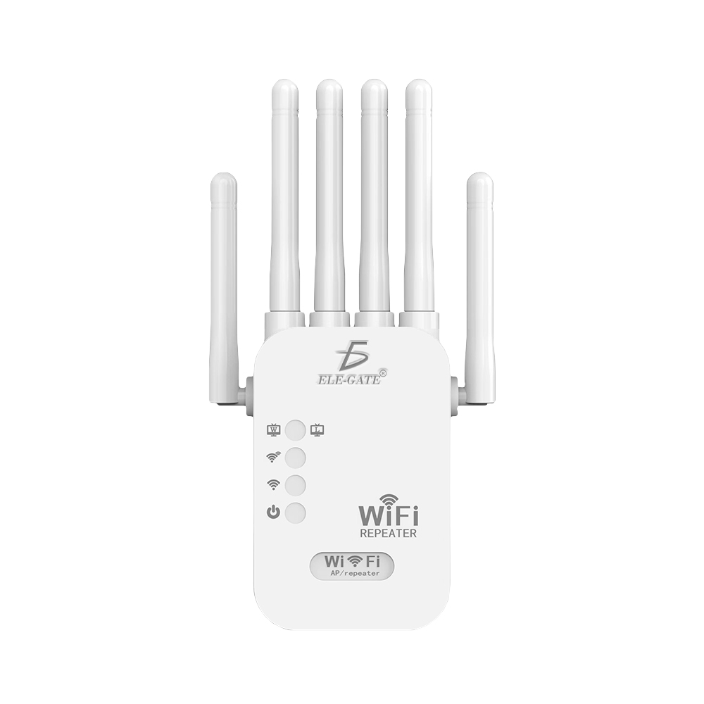 Repetidor Extensor de Señal Wifi de 1200 Mbps con 6 Antenas y Tecnología Dual-Band (2.4 GHz + 5 GHz) - Image 3