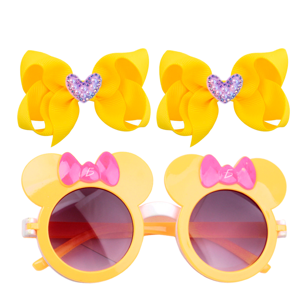 Set de 2 Moños con Lente con Orejas de Raton y Detalle de Moño Coquete - Image 4